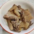 MUJIRUSI☆'s cooksnap of when they made 簡単♪母の味！たけのこと豚肉の煮物.