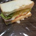 Ruriluru's cooksnap of when they made レタスたっぷりハムサンド.