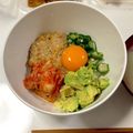 クックP8KGHH☆'s cooksnap of when they made ランチ☆ネバとろシャキッ色々のっけ丼.