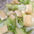 ナーちゃん's cooksnap of when they made レタスと油揚げのおひたし.
