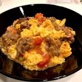 ＊みどり's cooksnap of when they made わが家の定番！牛肉とトマトのたまご炒め.