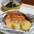 チコリママ's cooksnap of when they made 鮭とジャガイモのハーブマヨオリーブ油焼き.