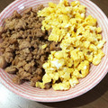 こはるママ♡'s cooksnap of when they made 豚ひきで簡単そぼろ丼.