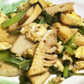 びぃーたん's cooksnap of when they made 小松菜とタケノコの卵炒め.
