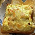 ★なみ☆'s cooksnap of when they made ポテトサラダリメイク☆チーズトースト.