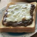 ★なみ☆'s cooksnap of when they made カレーチーズトースト★リメイク.