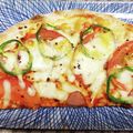 イノコ台所研究所's cooksnap of when they made オッサンの勝手にトッピング追加ピザ.