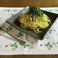 yesmama's cooksnap of when they made 簡単♡ツナと塩昆布の和風パスタ♡.
