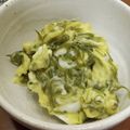 古賀竜一's cooksnap of when they made 超ヘルシー☆めかぶのスクランブルエッグ.