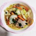 ユッキー1119's cooksnap of when they made 野菜たっぷり給食の五目ラーメン.