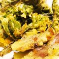 すちゃ's cooksnap of when they made 山菜の天ぷら☆こしあぶら＆こごみ.