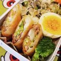 Unaken's cooksnap of when they made お好み焼き春巻き.