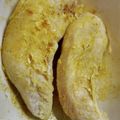 ☆ミルミル's cooksnap of when they made ささ身でカレー味のサラダチキン.