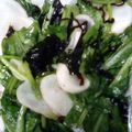 鶏皮坊主's cooksnap of when they made カブとレタスのチョレギサラダ.