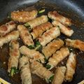 のりこったん's cooksnap of when they made 行者にんにくの肉巻き☆行者ニンニク消費.