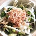おじ☆さん's cooksnap of when they made 新玉葱と温泉卵の｢たまたま｣サラダ.