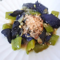 スタイリッシュママ's cooksnap of when they made めんつゆで茄子とピーマンの揚げ浸し.