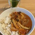たんぽぽしぃ's cooksnap of when they made 豚肉で♪トマトハヤシライス.