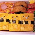 はる♡りお♡とあ♡りく's cooksnap of when they made 簡単かわいいキャラ弁＊ぐでたま寿司.