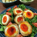 こつゆ514's cooksnap of when they made ☆とろ～り半熟卵の豚肉巻き☆.