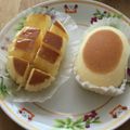 ★なみ☆'s cooksnap of when they made 市販チーズ蒸しパンが焼チーズケーキに♡.