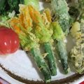 mmameco's cooksnap of when they made ズッキーニの花の天ぷら.