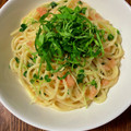 ☆さぶ☆☆'s cooksnap of when they made 白だしとごま油で！簡単明太子パスタ.