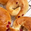 かも親子's cooksnap of when they made 材料シンプル！簡単ブルーベリーベーグル.