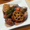 yoppi0128's cooksnap of when they made ＊鶏肉の黒酢炒め＊.