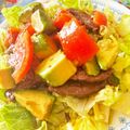 バウチャン's cooksnap of when they made 焼いて乗っけて焼肉サラダライス.