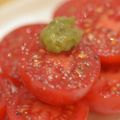 Nakatojias's cooksnap of when they made プチトマトをシンプルにわさびで頂く.