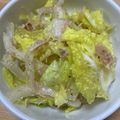 みの莉's cooksnap of when they made 白菜とツナのだし醤油サラダ【作り置き】.