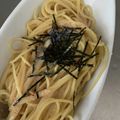 犬飼ってる's cooksnap of when they made 牛乳と麺つゆで！簡単めんたいパスタ♪.