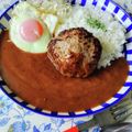 在宅勤務のおじさん's cooksnap of when they made ハンバーグカレー.