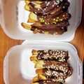 ♪ゆうこちゃま♪'s cooksnap of when they made ★パン耳deポッキー★.