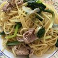 ＊kaorii＊'s cooksnap of when they made アイヌネギ（行者にんにく）のパスタ.