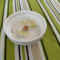 だい☆あお☆まり's cooksnap of when they made レタスとウインナーのミルクスープ:-).