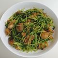 mami99's cooksnap of when they made 鶏もも肉と豆苗の甘辛炒め.
