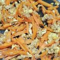 arisel's cooksnap of when they made 【保育園の給食】にんじんしりしり.