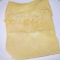 アヒる子's cooksnap of when they made カスタードヨーグルトで作るクレープ.