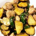 やえまりも's cooksnap of when they made 鶏もも肉とさつま芋のバター醤油焼き.