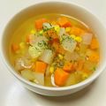 azbjbn's cooksnap of when they made 大根入り野菜コンソメスープ.