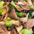あぴぴ220's cooksnap of when they made チンゲン菜と豚肉の濃厚オイスター炒め.