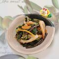 みかかめ's cooksnap of when they made ワラビと油揚げの煮物～♪懐かしの味浸け.