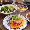 surflower's cooksnap of when they made 時短、簡単、ハムとチーズのオムレツ.