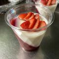 youshizu's cooksnap of when they made ベリーとヨーグルトの二層斜めゼリー.