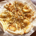 miko23kr's cooksnap of when they made 味噌マヨが決め手♪じゃこと葱の和風ピザ.