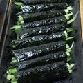 ★なみ☆'s cooksnap of when they made ささっとおつまみ♪きゅうりの磯辺巻き.