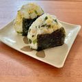Etsu☆ko's cooksnap of when they made 沢庵&大葉の韓国海苔で巻いたおにぎり.
