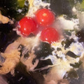 ふぁんころ's cooksnap of when they made ささみの茹で汁で簡単卵とわかめのスープ.